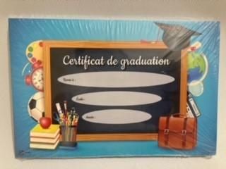 CERTIFICAT DE GRADUATION (DIPLÔME)
