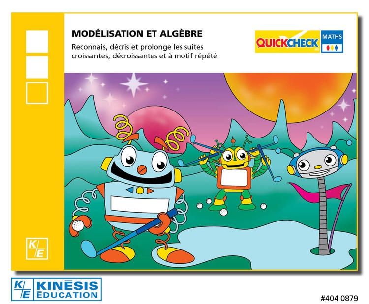 QUICKCHECK - MODÉLISATION ET ALGÈBRE 2IÈME ANNÉE