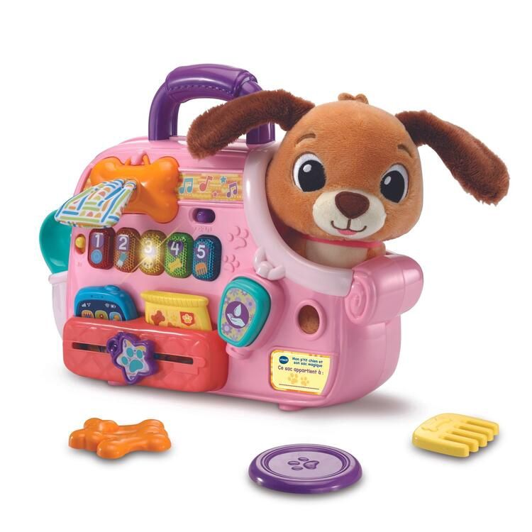 VTECH - MON P'TIT CHIEN ET SON SAC MAGIQUE