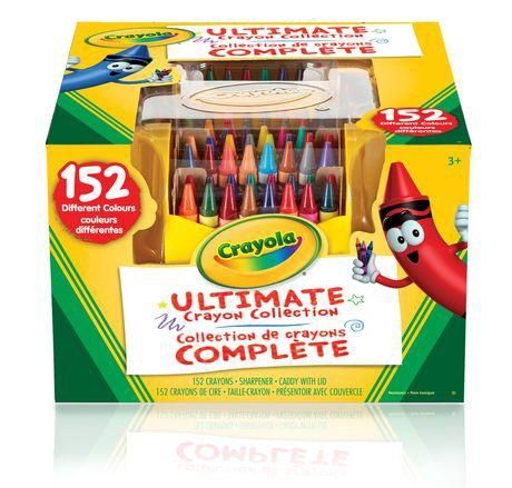 CRAYOLA - CRAYONS DE CIRE 152 COULEURS