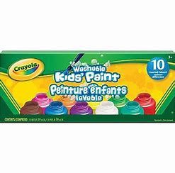 CRAYOLA - ENSEMBLE 10 POTS DE PEINTURE