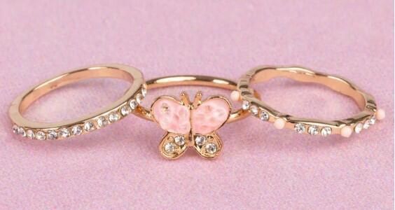 BAGUES JARDIN PAPILLON