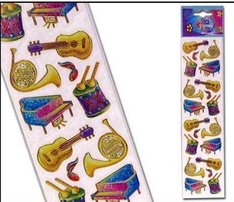 AUTOCOLLANTS INSTRUMENTS DE MUSIQUE