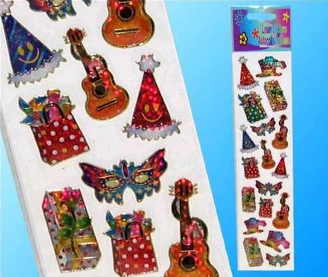 AUTOCOLLANTS - FÊTE