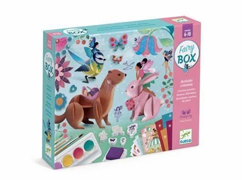 DJECO COFFRET MULTI-ACTIVITÉS - FAIRIES