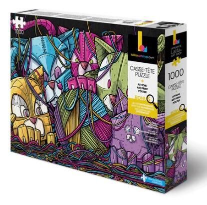 CASSE-TÊTE 1000 PIÈCES LALITA'S: ROBOCHATS