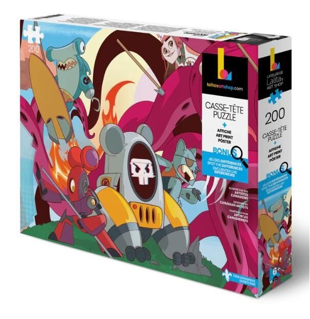 CASSE-TÊTE 200 PIÈCES LALITA'S: HÉROS