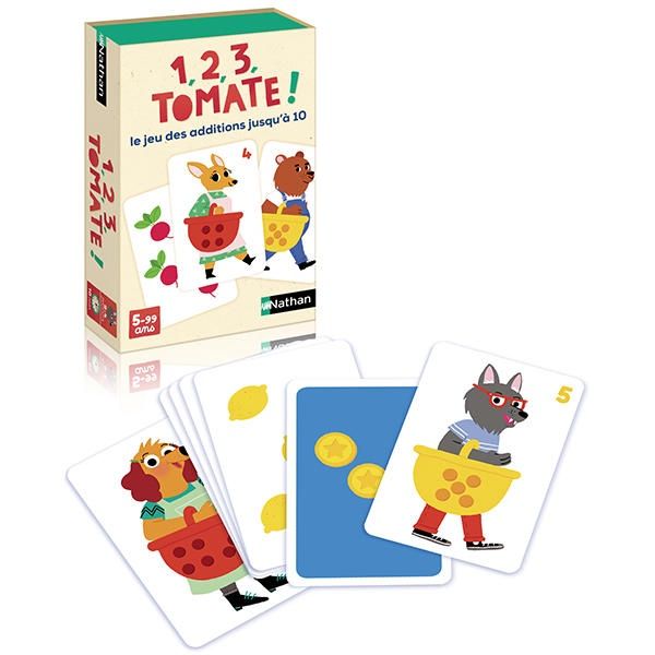 1,2,3 TOMATE JEU D'ADDITIONS