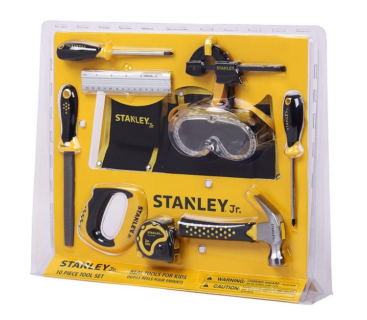 STANLEY JR. ENSEMBLE DE 10 OUTILS