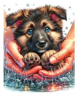 BRODERIE DE DIAMANT JACAROU - BATHED IN BLISS