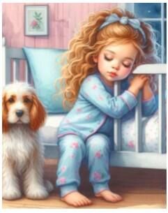 BRODERIE DE DIAMANT JACAROU - MORNING'S DREAMY PAUSE