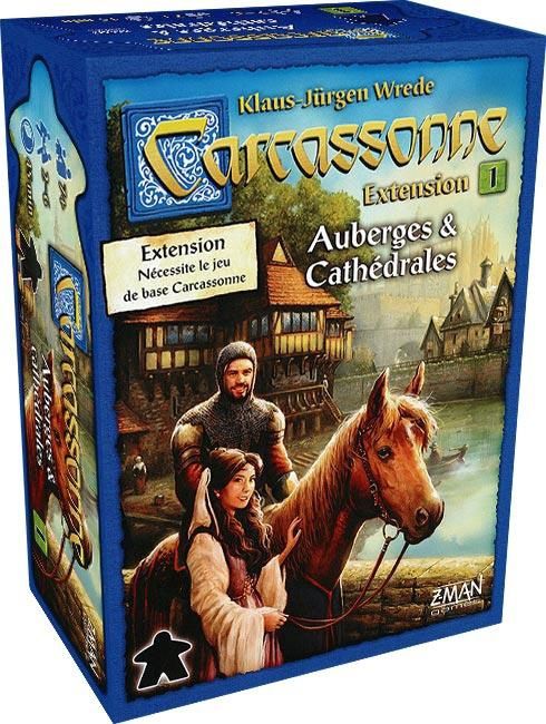 CARCASSONNE EXTENSION #1: AUBERGES &amp; CATHÉDRALES