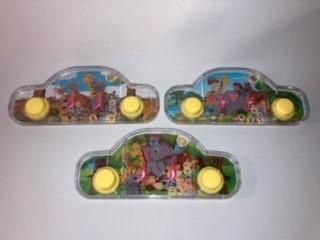 MANETTE JEU D'EAU EN FORME DE VOITURE