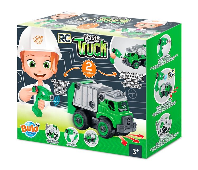BUKI INGÉNIEUR JUNIOR - CAMION À ORDURES