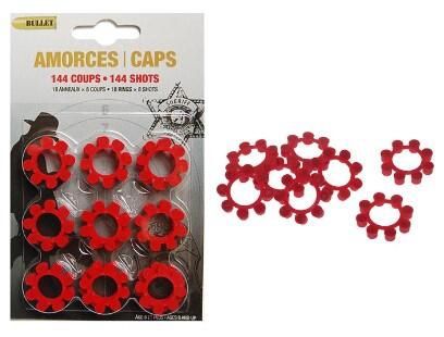 PÉTARDS EN ANNEAUX 144 COUPS