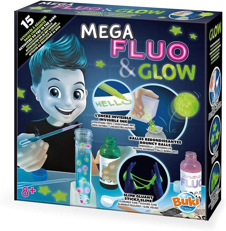Buki - Méga Fluo &amp; Glow 15 activités