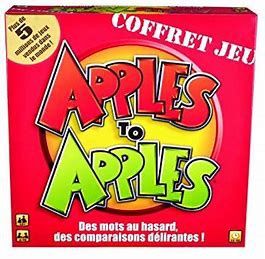 APPLES TO APPLES