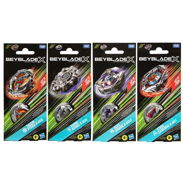 BEYBLADE X - GÉNÉRATION 4 BOOSTER ASSORTIS