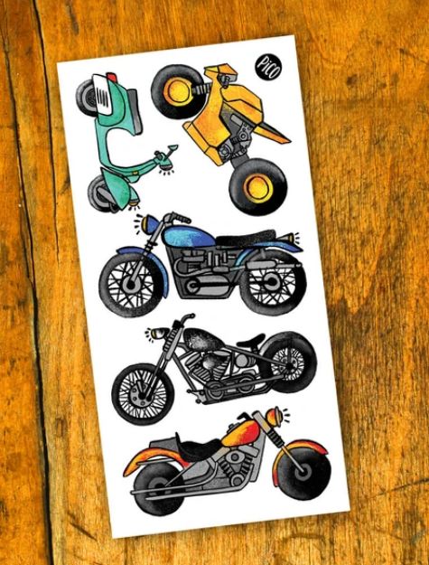 PICO TATOO - AMOUR DE LA MOTO