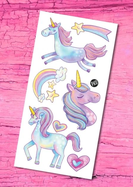 PICO TATOO - LES MIGNONNES LICORNES