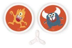 SCRATCH-DUO DARDS MAGNÉTIQUES À MAIN - MONSTRE