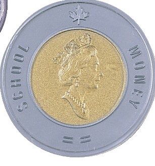 ENSEMBLE MONNAIE 2 DOLLARS 50 PCS