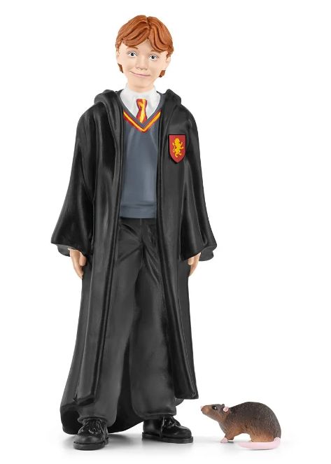 SCHLEICH 42634 HARRY POTTER - RON WEASLEY &amp; CROÛTARD