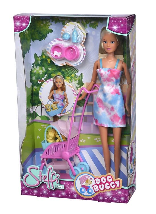 STEFFI LOVE (STYLE BARBIE) - POUSSETTE POUR CHIEN