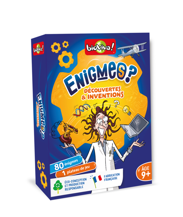 ÉNIGMES - DÉCOUVERTES ET INVENTIONS