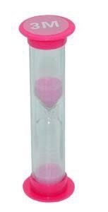 SABLIER ROSE 3 MINUTES