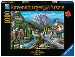 CASSE-TÊTE 1000 PIÈCES RAVENSBURGER - BIENVENUE À BANFF