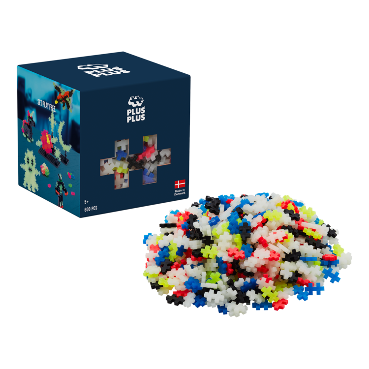 PLUS PLUS - 600 PIÈCES GLOW