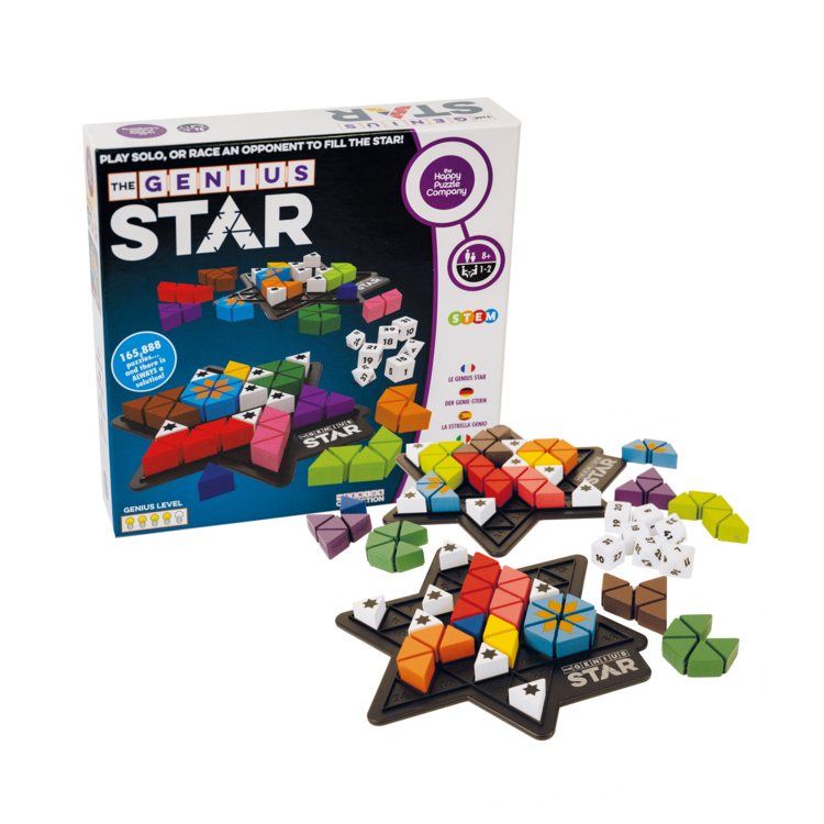 SMART GAMES - L'ÉTOILE DE GÉNIE (THE GENIUS STAR)