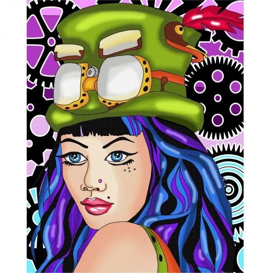 BRODERIE DIAMANT JACAROU: JEMIMA