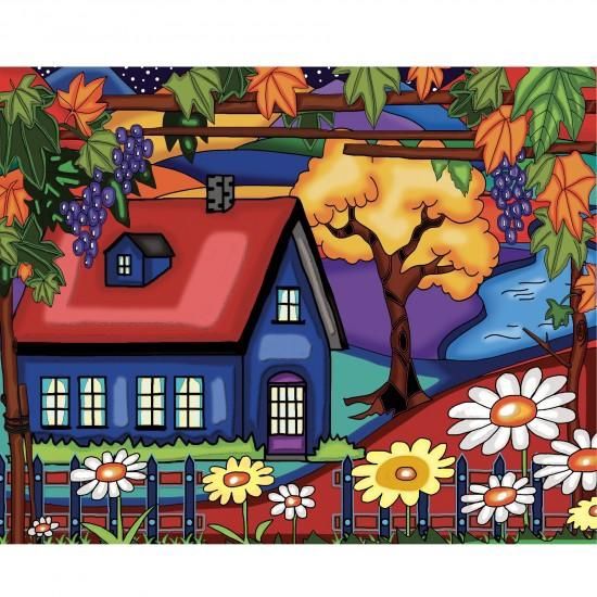 BRODERIE DIAMANT JACAROU: LA PETITE CHAUMIÈRE