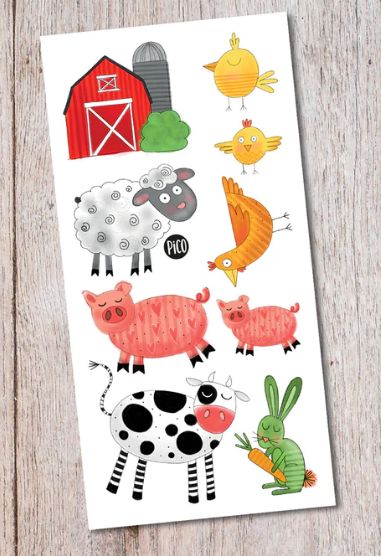 PICO TATOO - MA JOURNÉE À LA FERME