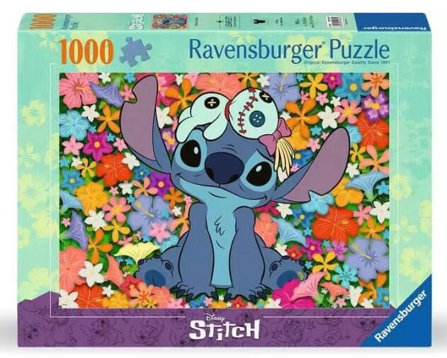 CASSE-TÊTE 1000 PIÈCES DISNEY RAVENSBURGER - STITCH