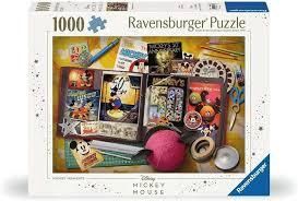 CASSE-TÊTE 1000 PIÈCES DISNEY RAVENSBURGER - 1970 MICKEY MOMENTS