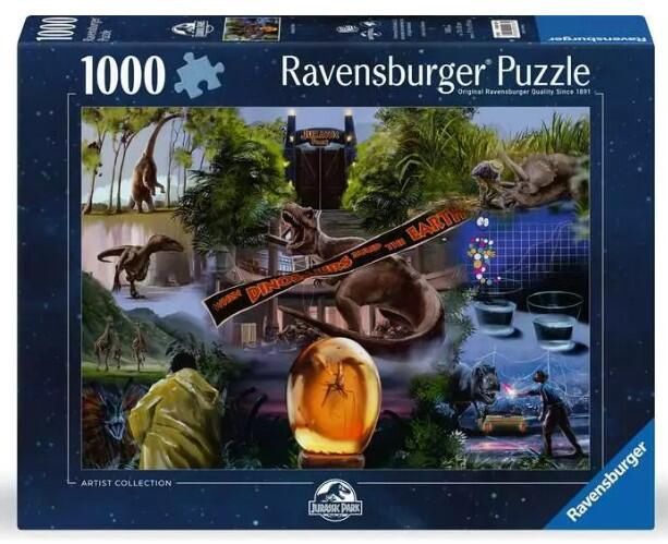CASSE-TÊTE 1000 PIÈCES RAVENSBURGER - JURASSIC PARK
