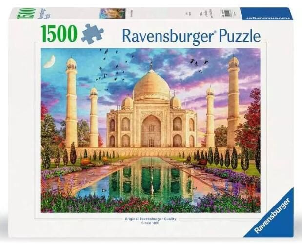 CASSE-TÊTE 1500 PIÈCES RAVENSBURGER - ENCHANTING TAJ MAHAL