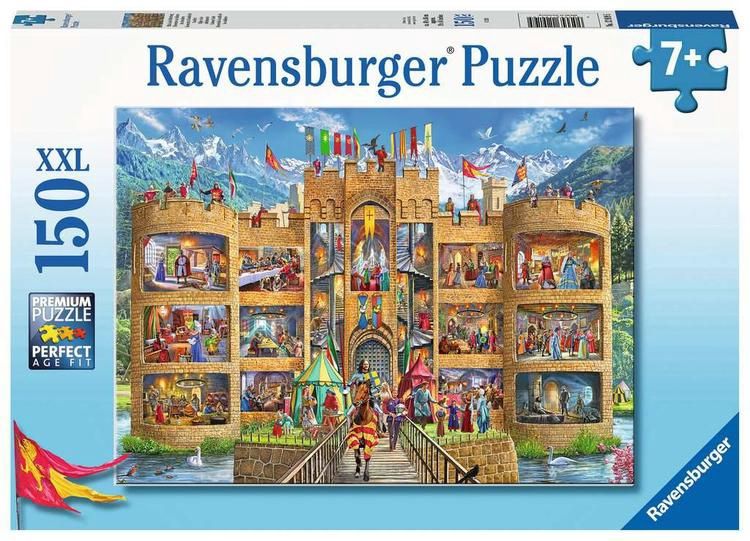 CASSE-TÊTE 150 PIÈCES RAVENSBURGER - BIENVENUE AU CHÂTEAU DES CHEVALIERS