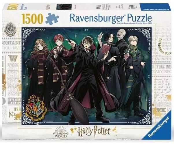 CASSE-TÊTE 1500 PIÈCES RAVENSBURGER - GRYFFINDOR VS SLYTHERIN