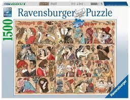 CASSE-TÊTE 1500 PIÈCES RAVENSBURGER - L'AMOUR À TRAVERS LES ÂGES