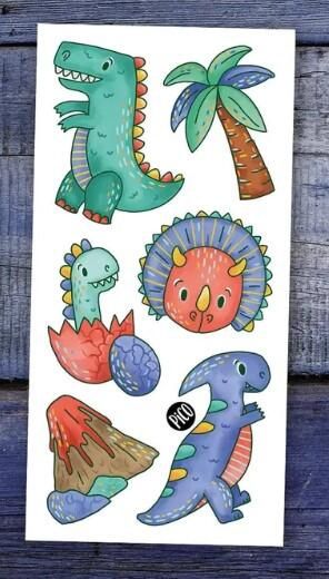 PICO TATOO - LE TYRANNOSAURE ET SES AMIS