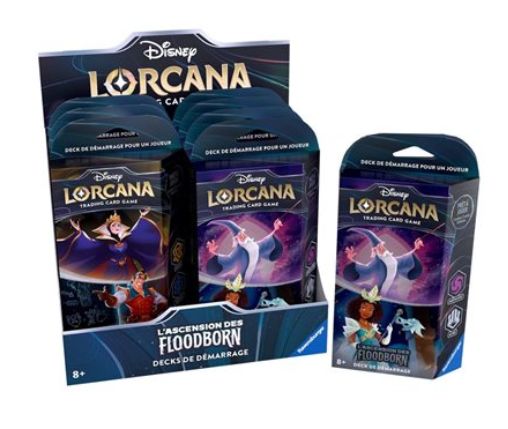LORCANA STARTER DECK : RISE OF THE FLOODBORN (ANGLAIS)