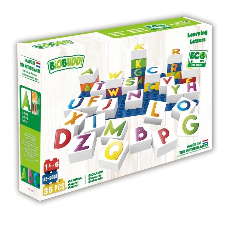 BIOBUDDI LETTRES 36PCS