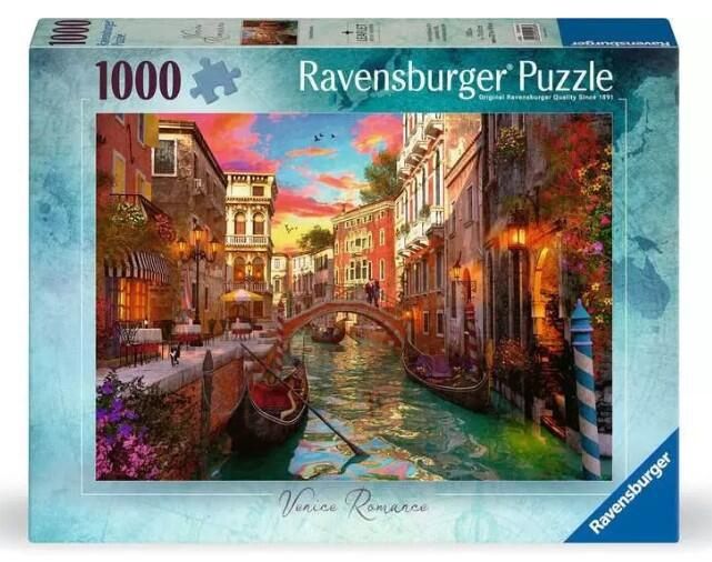 CASSE-TÊTE 1000 PIÈCES RAVENSBURGER - VENICE ROMANCE
