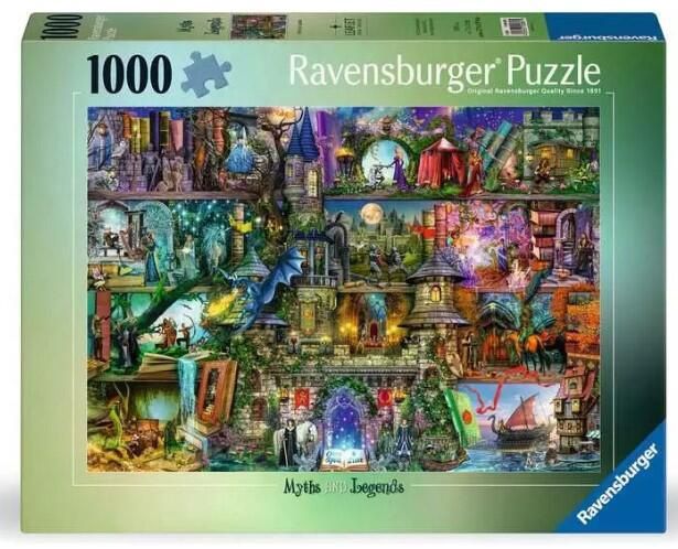 CASSE-TÊTE 1000 PIÈCES RAVENSBURGER - MYTHES ET LÉGENDES
