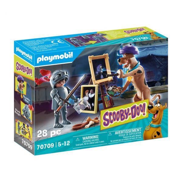 PLAYMOBIL 70709 - SCOOBY-DOO AVEC CHEVALIER NOIR