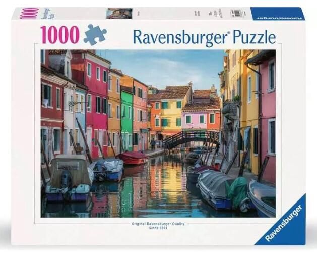 CASSE-TÊTE 1000 PIÈCES RAVENSBURGER - BURANO, ITALY